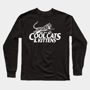 Cool Cats & Kittens Long Sleeve T-Shirt